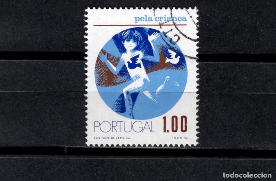 Sellos: Sello usado. Pro juventud. 1 escudo. 1973. Yvert 1186.
