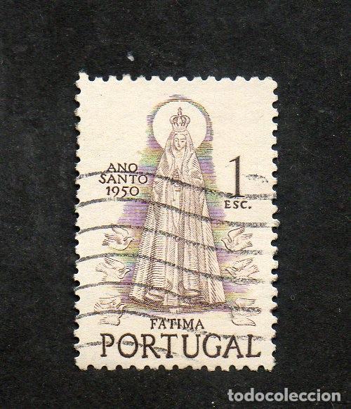 Sellos: FILA 1950 PORTUGAL AF-720 YT 731 ANO SANTO CIRCULADO
