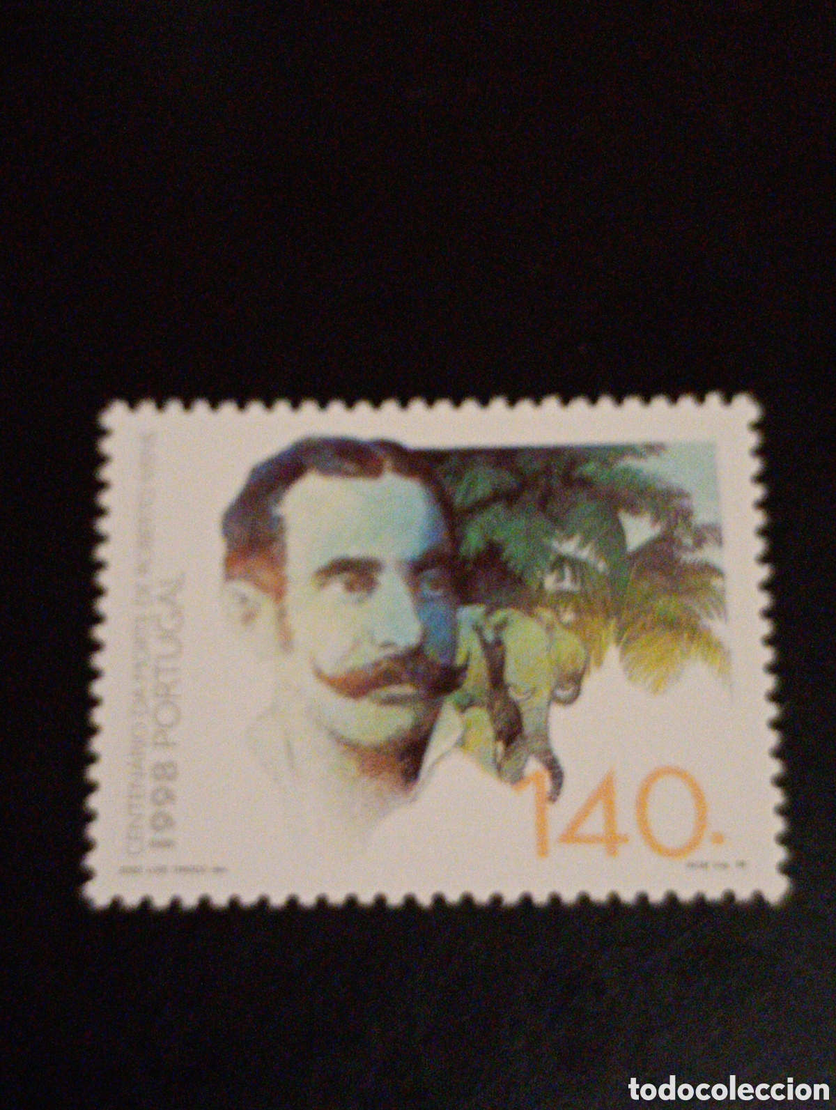 Sellos: PORTUGAL 1998 CENTENARIO DE LA MUERTE DE ROBERTO IVENS