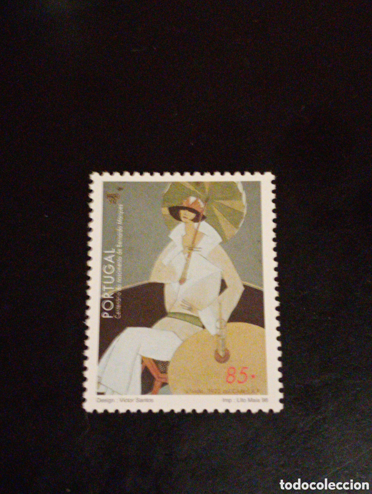 Sellos: PORTUGAL 1998 CENTENARIO DEL NACIMIENTO DE BERNARDO MARQUES