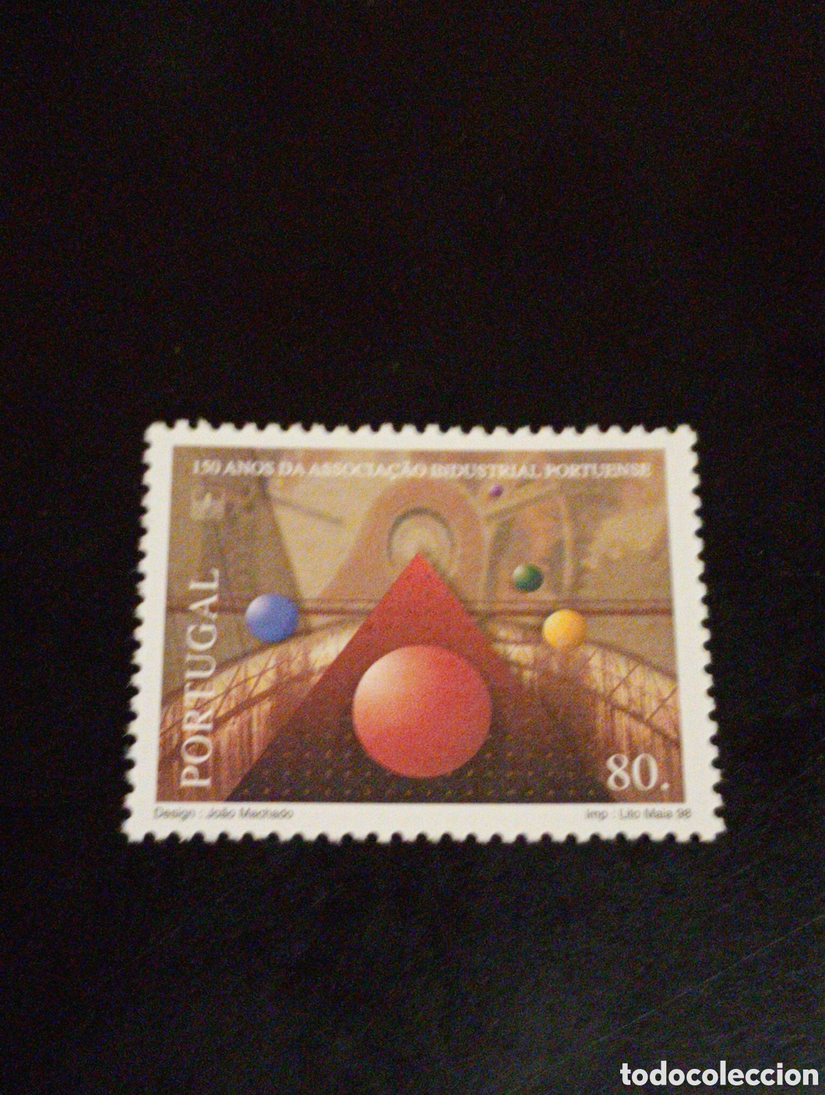 Sellos: 1998 150 ANIVERSARIO DE LA ASOCIACION INDUSTRIAL DE OPORTO
