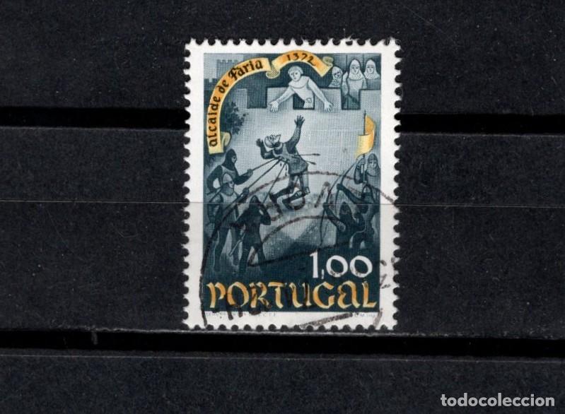 Sellos: Sello usado. Defensa del Castillo de Faria. 1 escudo. 1973. Yvert 1206.
