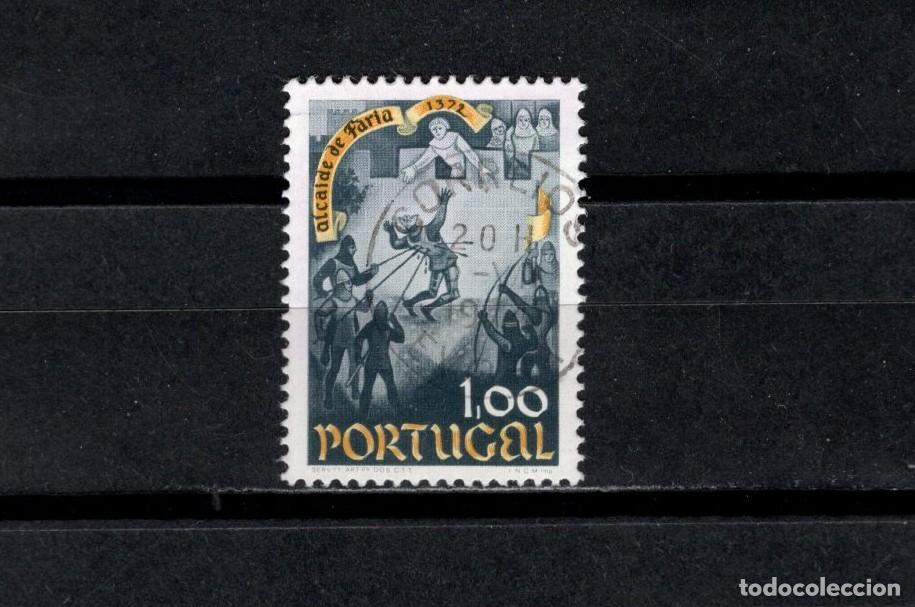 Sellos: Sello usado. Defensa del Castillo de Faria. 1 escudo. 1973. Yvert 1206.