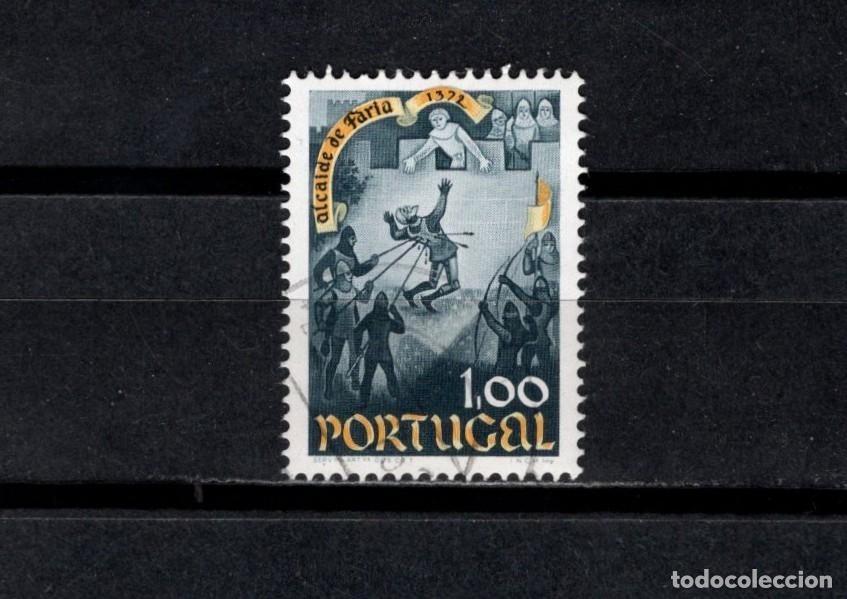 Sellos: Sello usado. Defensa del Castillo de Faria. 1 escudo. 1973. Yvert 1206.