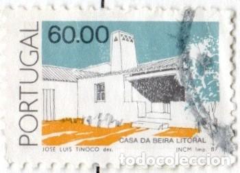 Sellos: Portugal. Arquitectura Popular-1987. YT-1692, Usado