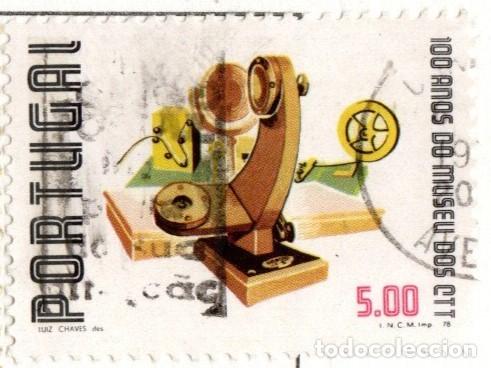 Sellos: Portugal. Centenario del Museo de Telecomunicaciones 1978. YT-1405, Usado