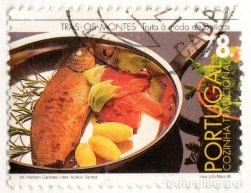 Sellos: Portugal. Comida Tradiccional-1996. YT-2127, Usado