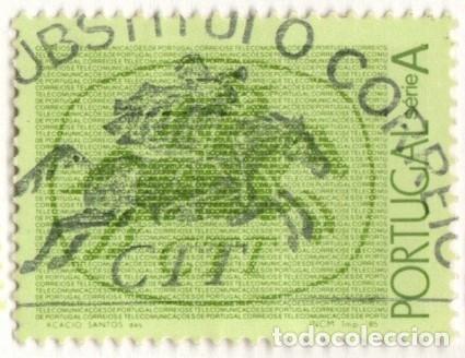 Sellos: Portugal. Correo a Caballo1985. YT1656. S. Completa, Usado