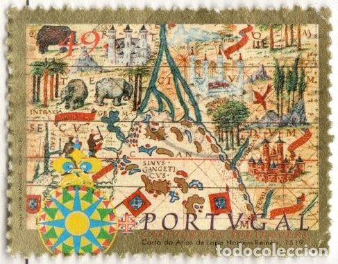 Sellos: Portugal. Mapa. 2001. YT-2192. Usado