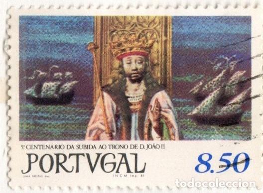 Sellos: Portugal. Rey Juan II. 1981. YT-2195. Usado