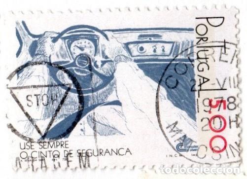 Sellos: Portugal. Circular en coche.1978. YT-1380. Usado