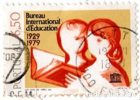 Sellos: Portugal. 50&ordm; Anv.de la BIE. 1979. YT-1431. Usado