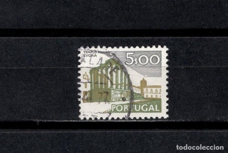 Sellos: Sello usado. Templo romano de &Eacute;vora. 5 escudos. 1974. Yvert 1225.
