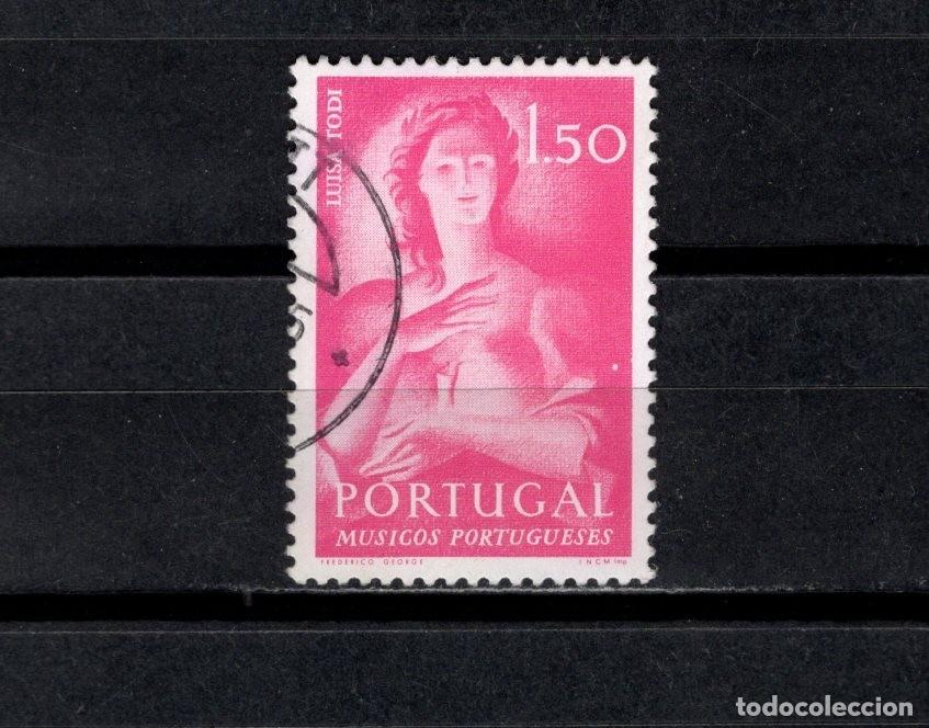 Sellos: Sello usado. Luisa Todi, 1753-1833. Cantante de &oacute;pera. 1,50 escudos. 1974. Yvert 1234.