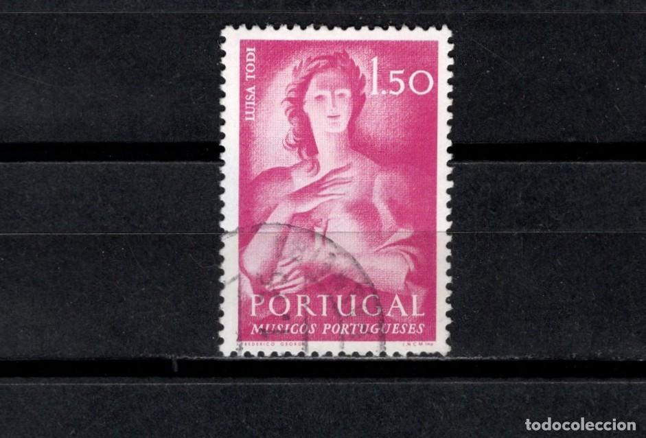 Sellos: Sello usado. Luisa Todi, 1753-1833. Cantante de &oacute;pera. 1,50 escudos. 1974. Yvert 1234.