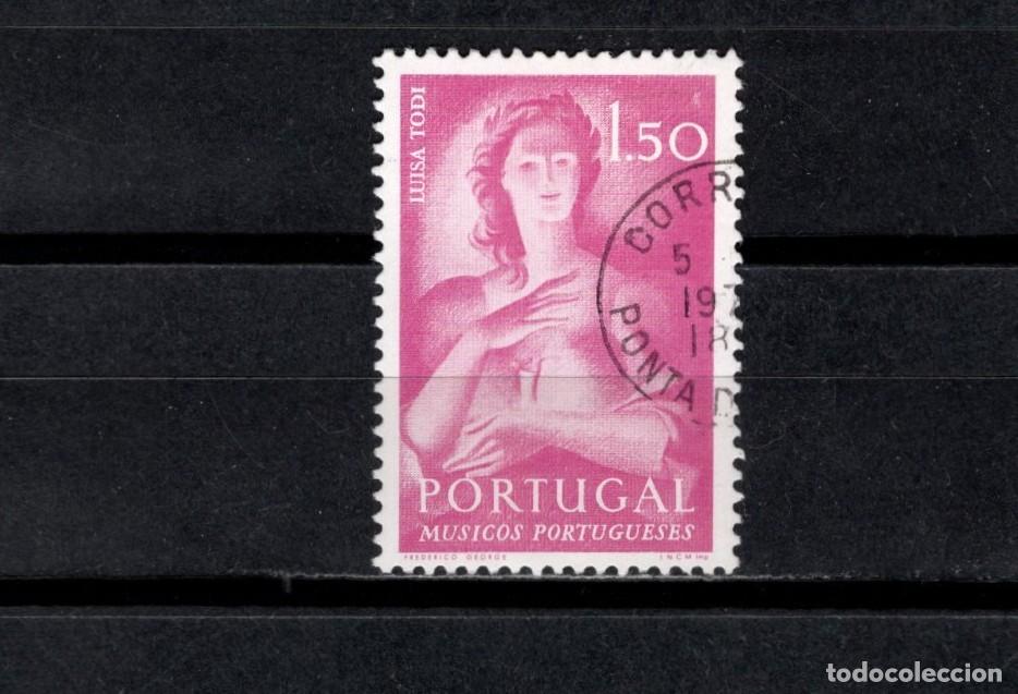 Sellos: Sello usado. Luisa Todi, 1753-1833. Cantante de &oacute;pera. 1,50 escudos. 1974. Yvert 1234.