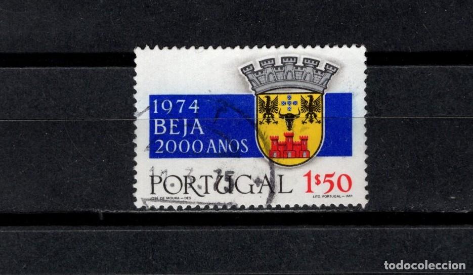 Sellos: Sello usado. Bicentenario Fundaci&oacute;n de Beja. 1,50 escudos. 1974. Yvert 1240.