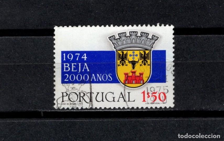 Sellos: Sello usado. Bicentenario Fundaci&oacute;n de Beja. 1,50 escudos. 1974. Yvert 1240.