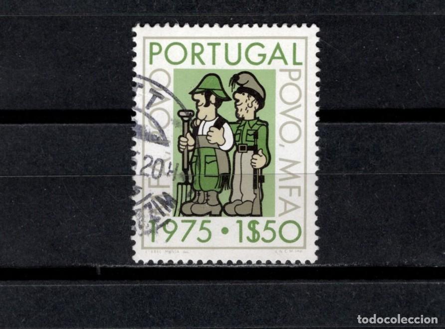 Sellos: Sello usado. Campa&ntilde;a Cooperaci&oacute;n e informaci&oacute;n c&iacute;vica. 1975. Yvert 1252.