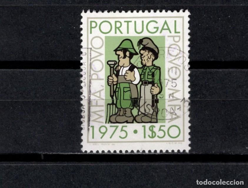 Sellos: Sello usado. Campa&ntilde;a Cooperaci&oacute;n e informaci&oacute;n c&iacute;vica. 1975. Yvert 1252.
