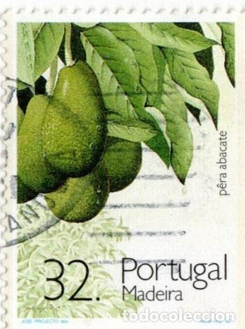 Sellos: Portugal. Madeira. Pera Americana. 1990. YT-143. Usado