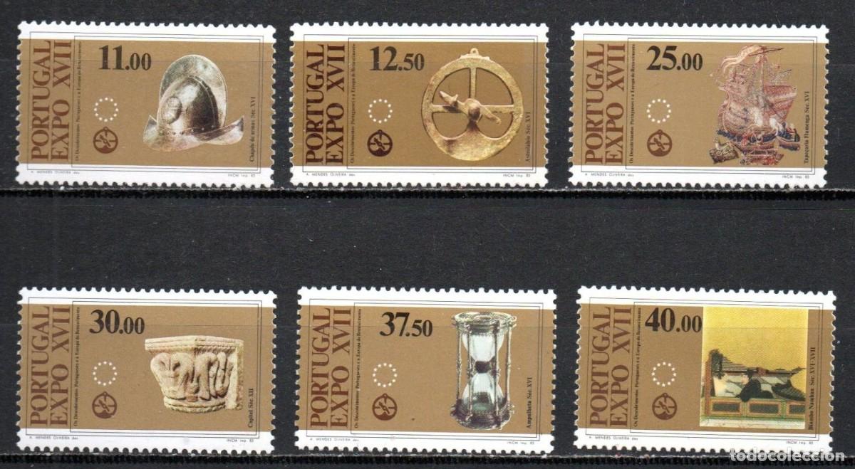 Sellos: SELLOS** DE PORTUGAL 1983, YT 1574/ 79