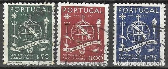 Sellos: SELLOS USADOS DE PORTUGAL 1945, YT 672/ 74