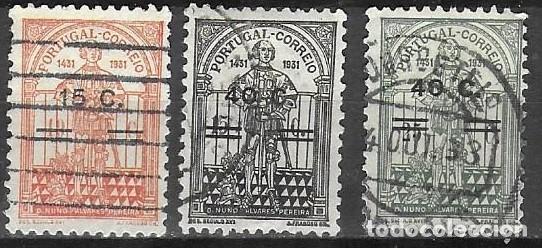 Sellos: SELLOS USADOS DE PORTUGAL 1933, YT 559/ 61