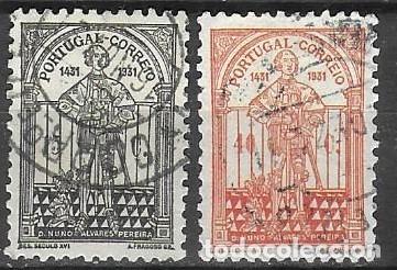 Sellos: SELLOS USADOS DE PORTUGAL 1931, YT 553 + 555