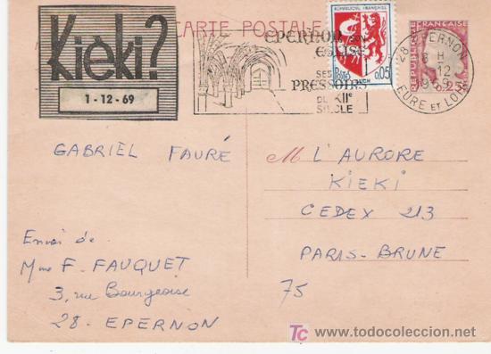 Sellos: ENTERO POSTAL FRANCES - Foto 1