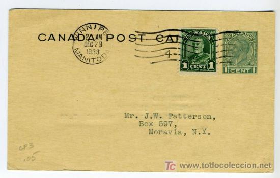Sellos: Postal Canada Post 1933 - Foto 1