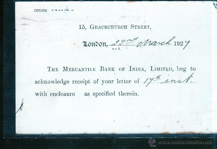 Sellos: ENTERO POSTAL DE INGLATERRA A JEREZ. - Foto 2