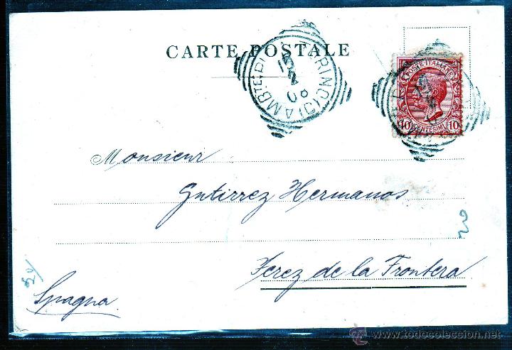 Sellos: ENTERO POSTAL. ITALIA - Foto 1