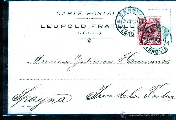 Sellos: ENTERO POSTAL. ITALIA - Foto 1