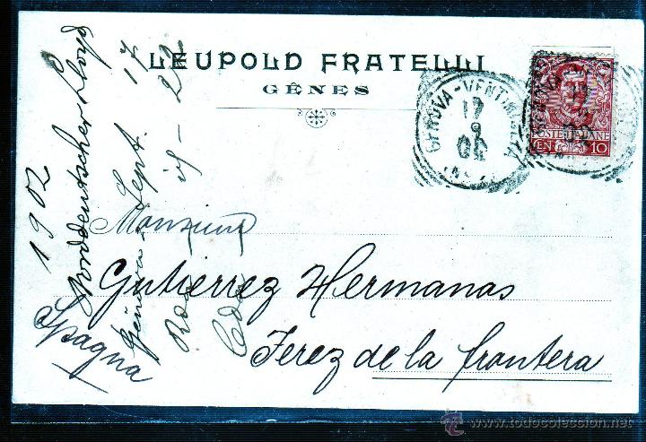 Sellos: ENTERO POSTAL. ITALIA - Foto 1
