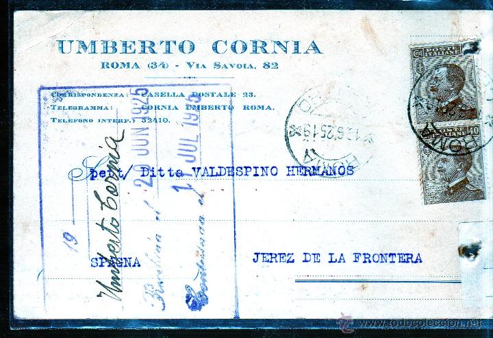 Sellos: ENTERO POSTAL. ITALIA - Foto 1