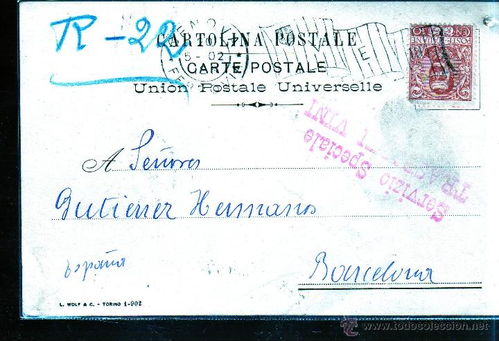 Sellos: ENTERO POSTAL. ITALIA - Foto 1