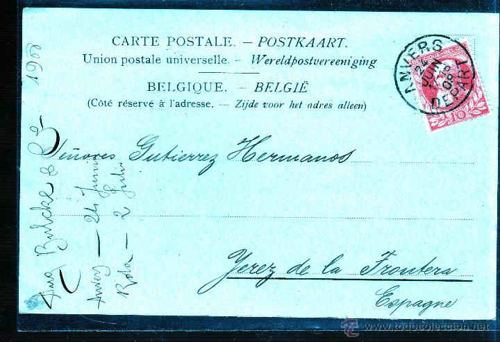 Sellos: ENTERO POSTAL. BELGICA. - Foto 1