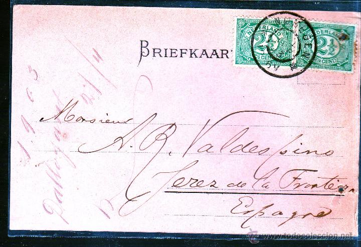 Sellos: ENTERO POSTAL. HOLANDA - Foto 1