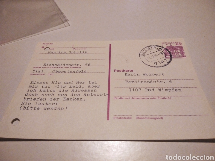 Sellos: Entero Postal Alemania - Foto 1