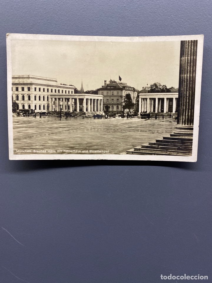 Sellos: ENTERO POSTAL HOFFMANN CIRCULADO 1935. MUNICH - Foto 1
