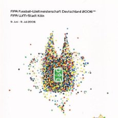 Sellos: ALEMANIA MUNDIAL FÚTBOL / FIFA FUSSBALL-WELTMEISTERSCHAFT DEUTSCHLAND 2006 - FIFA WM-STADT KÖLN