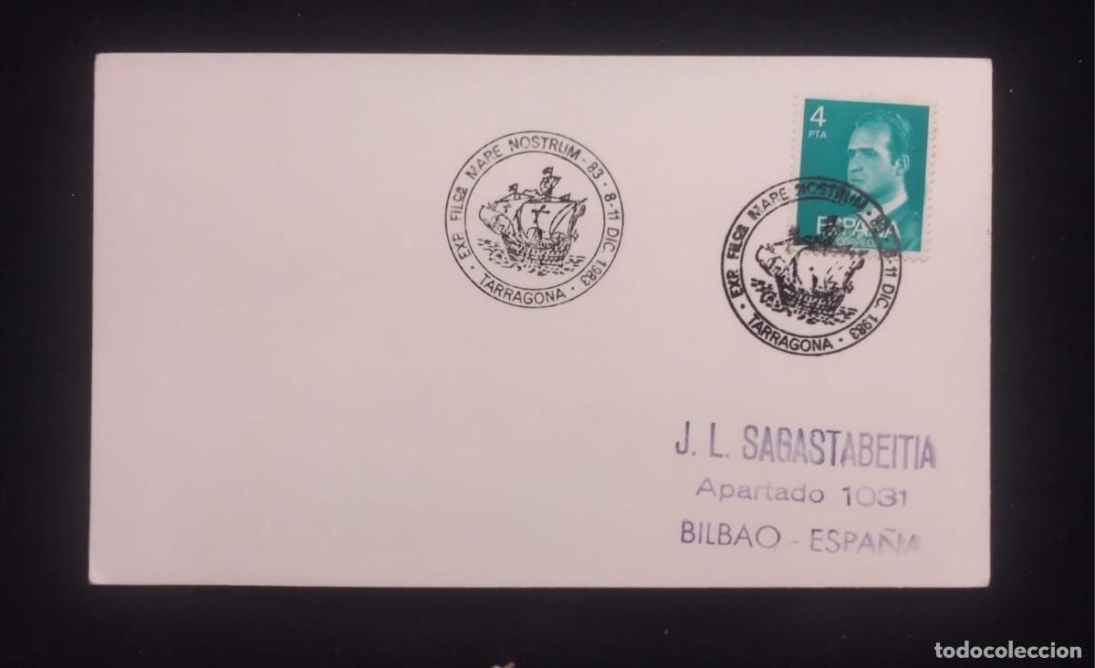Sellos: C) 1983. SPAIN. FIRST INTERNAL MAIL. XF - Foto 1