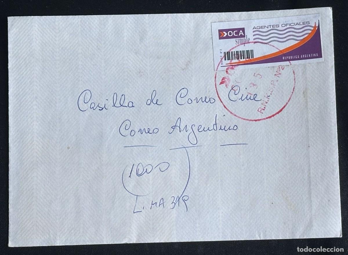 Sellos: CM) 2000. ARGENTINA. POSTAGE. INTERNAL MAIL. XF - Foto 1