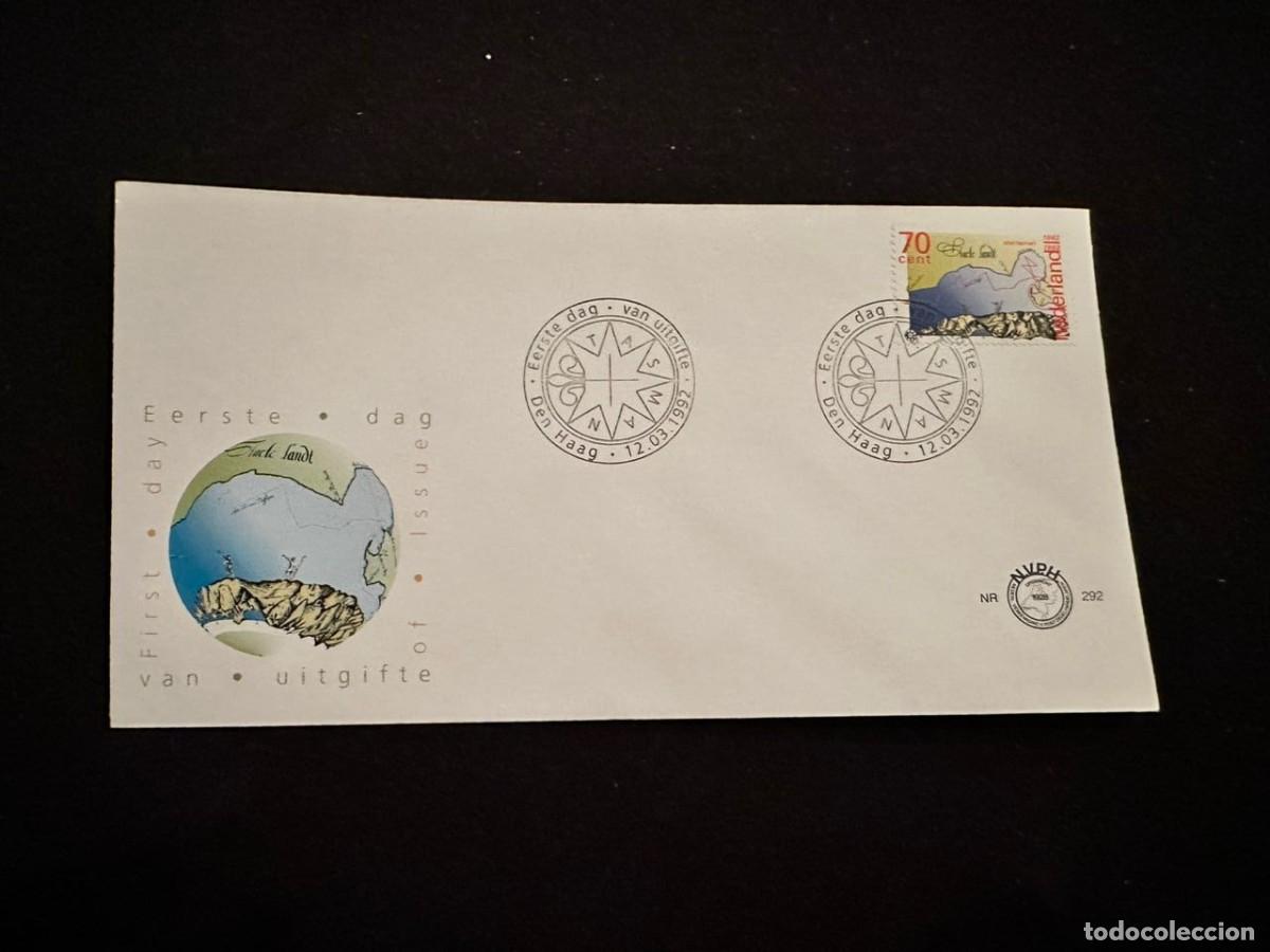 Sellos: CM) 1992. NETHERLANDS. MAP. FDC. EARTH GLOBE. XF - Foto 1