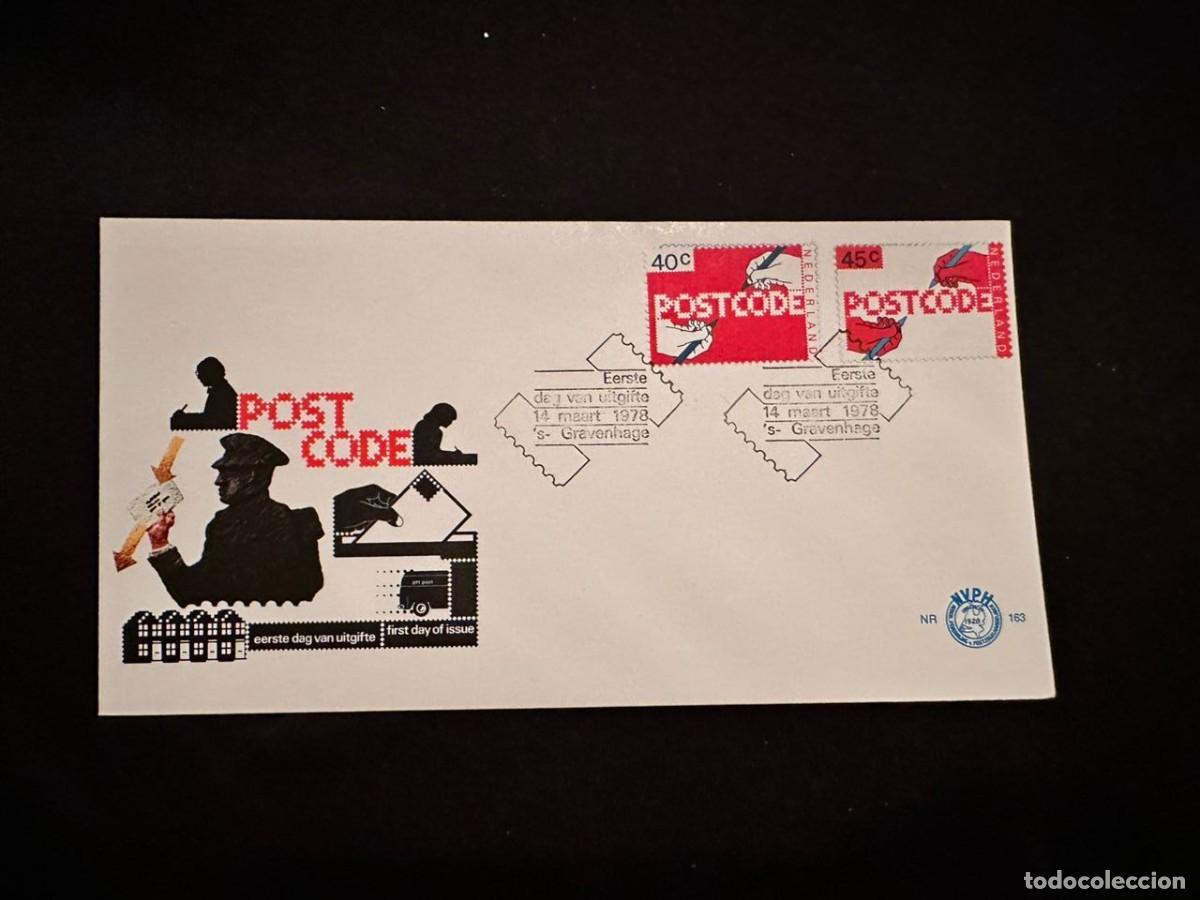 Sellos: CM) 1978. NETHERLANDS. ZIP CODE. FDC. MAILMAN. XF - Foto 1