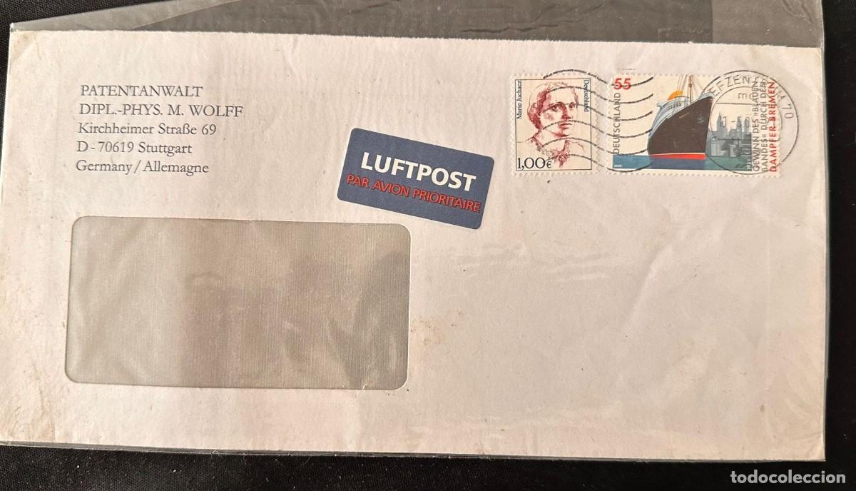 Sellos: CM) 2021. GERMANY. SHIP. CHARACTER. INTERNAL MAIL. XF - Foto 1