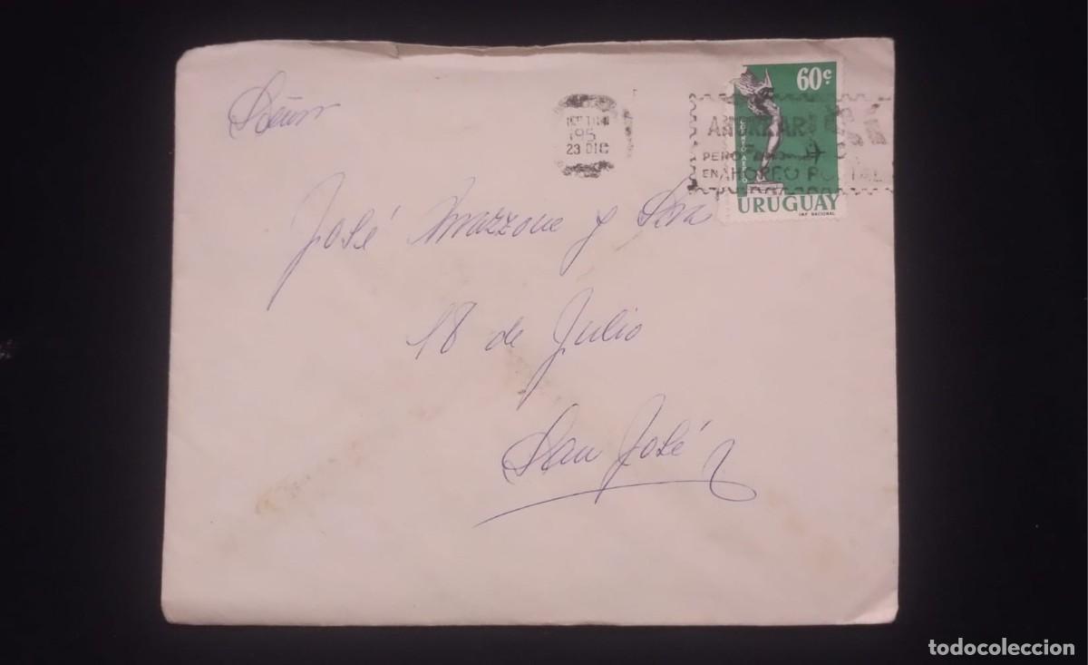 Sellos: C) 1995. URUGUAY. STATUE. INTERNAL MAIL. XF - Foto 1