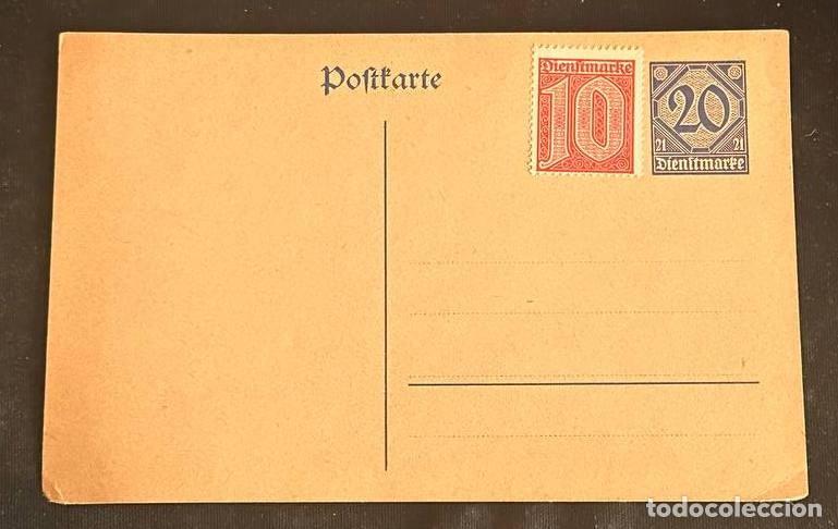 Sellos: CM) 1920. GERMANY. NUMERICAL FIGURES. POSTAL. XF - Foto 1