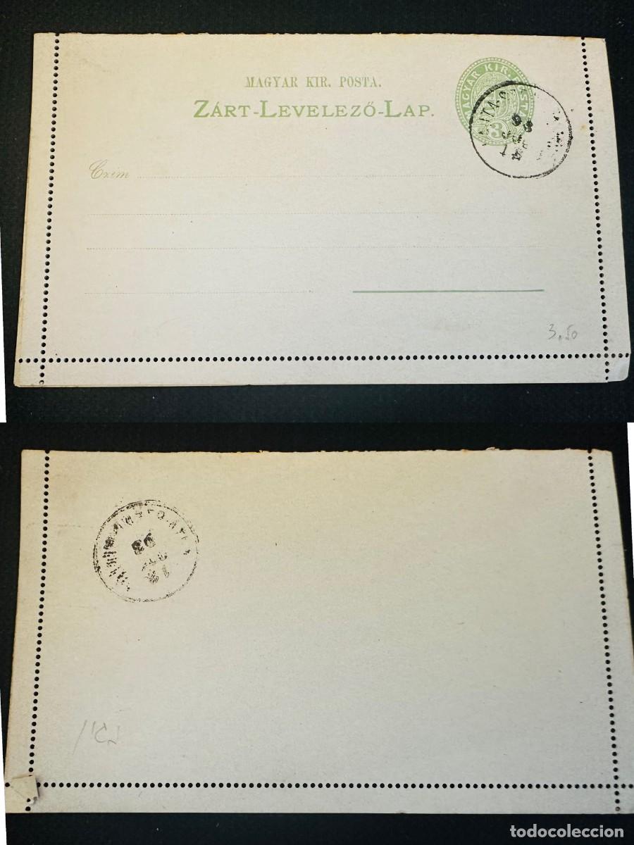 Sellos: CM) 1908. HUNGARY. MECHANICAL POSTAGE. POSTCARD. FRONT AND BACK. XF - Foto 1